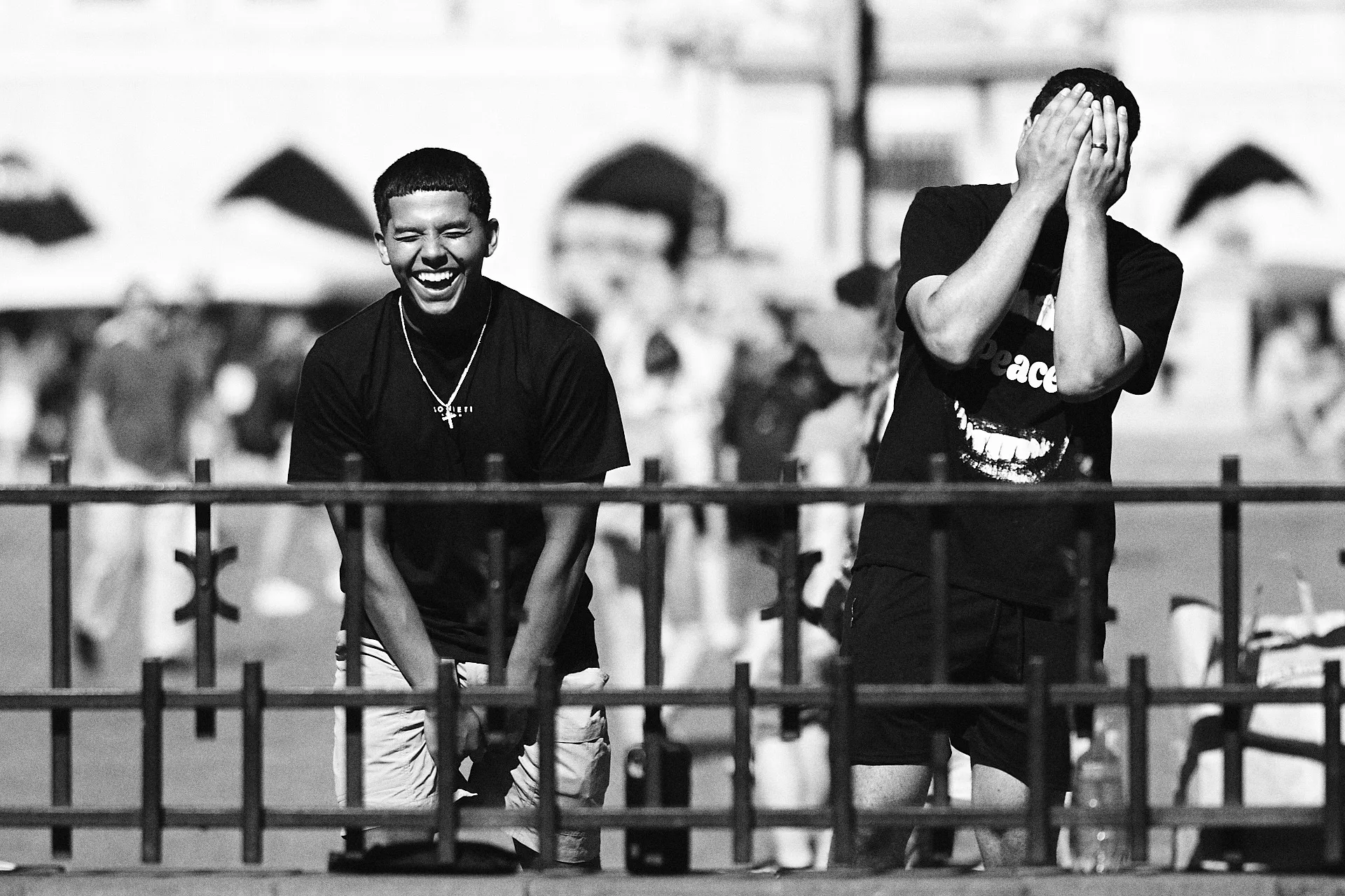 Prague Strangers photograph by Michal Hotovec