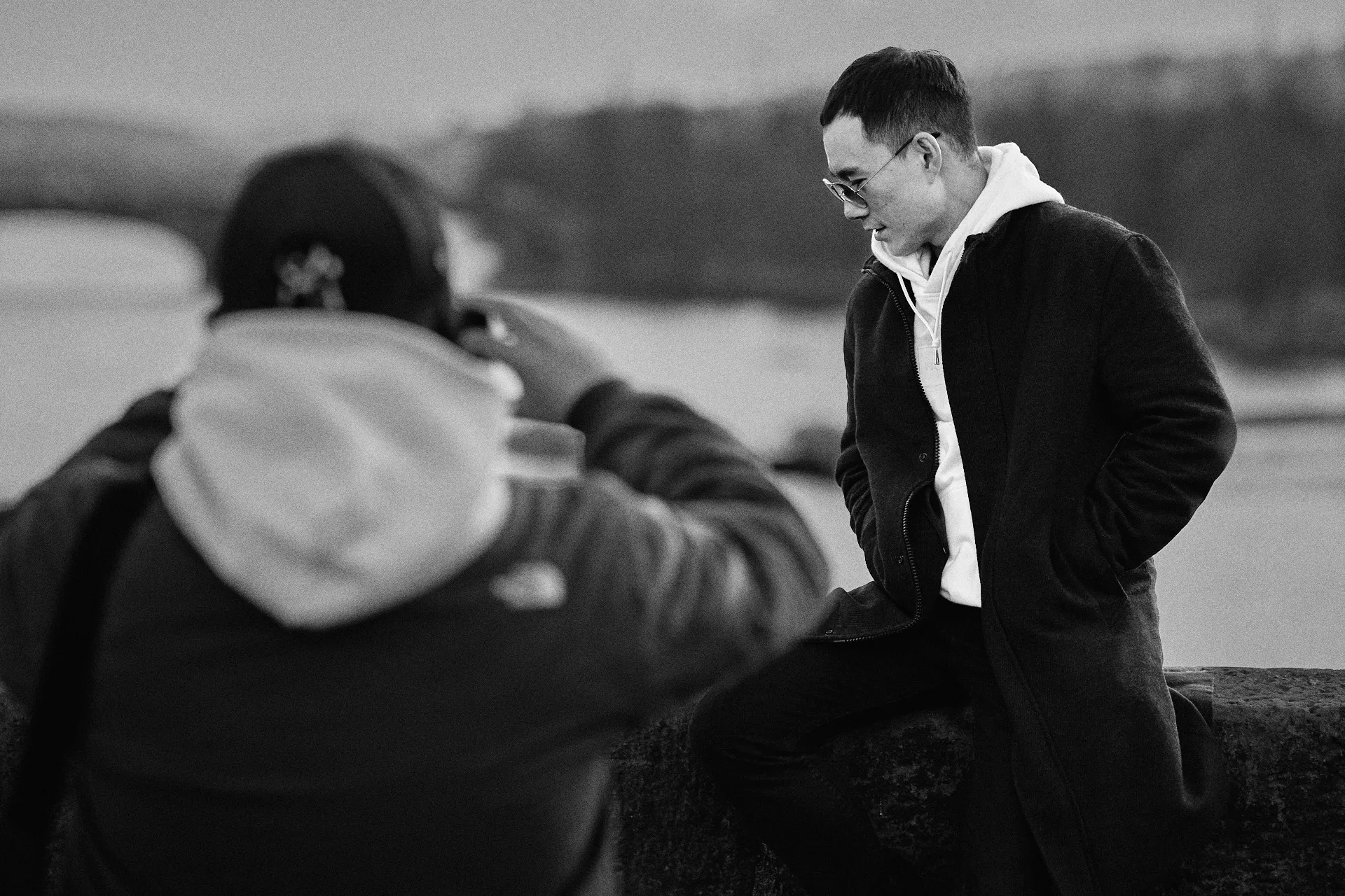 Prague Strangers photograph by Michal Hotovec