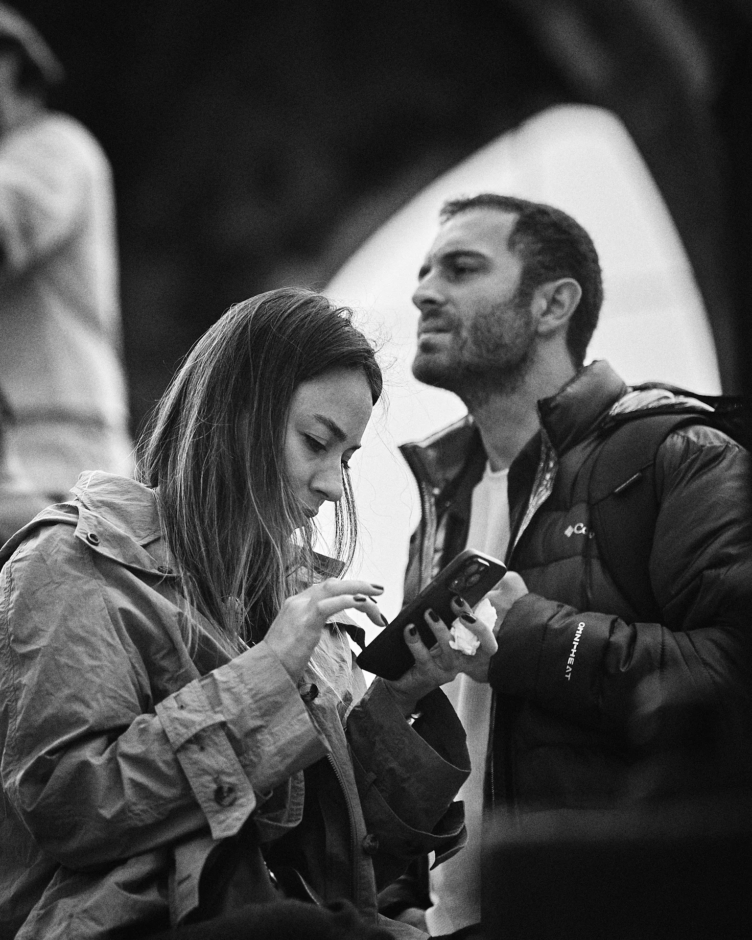 Prague Strangers photograph by Michal Hotovec