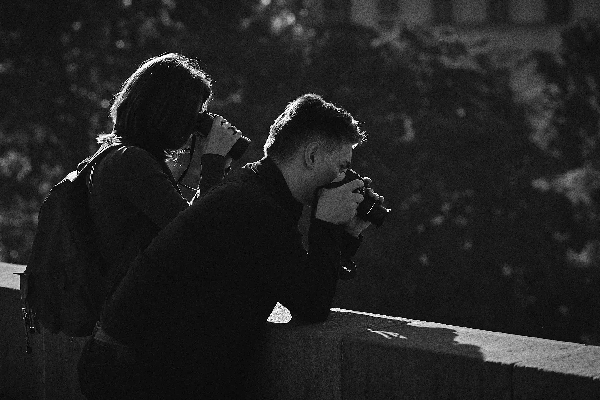 Prague Strangers photograph by Michal Hotovec