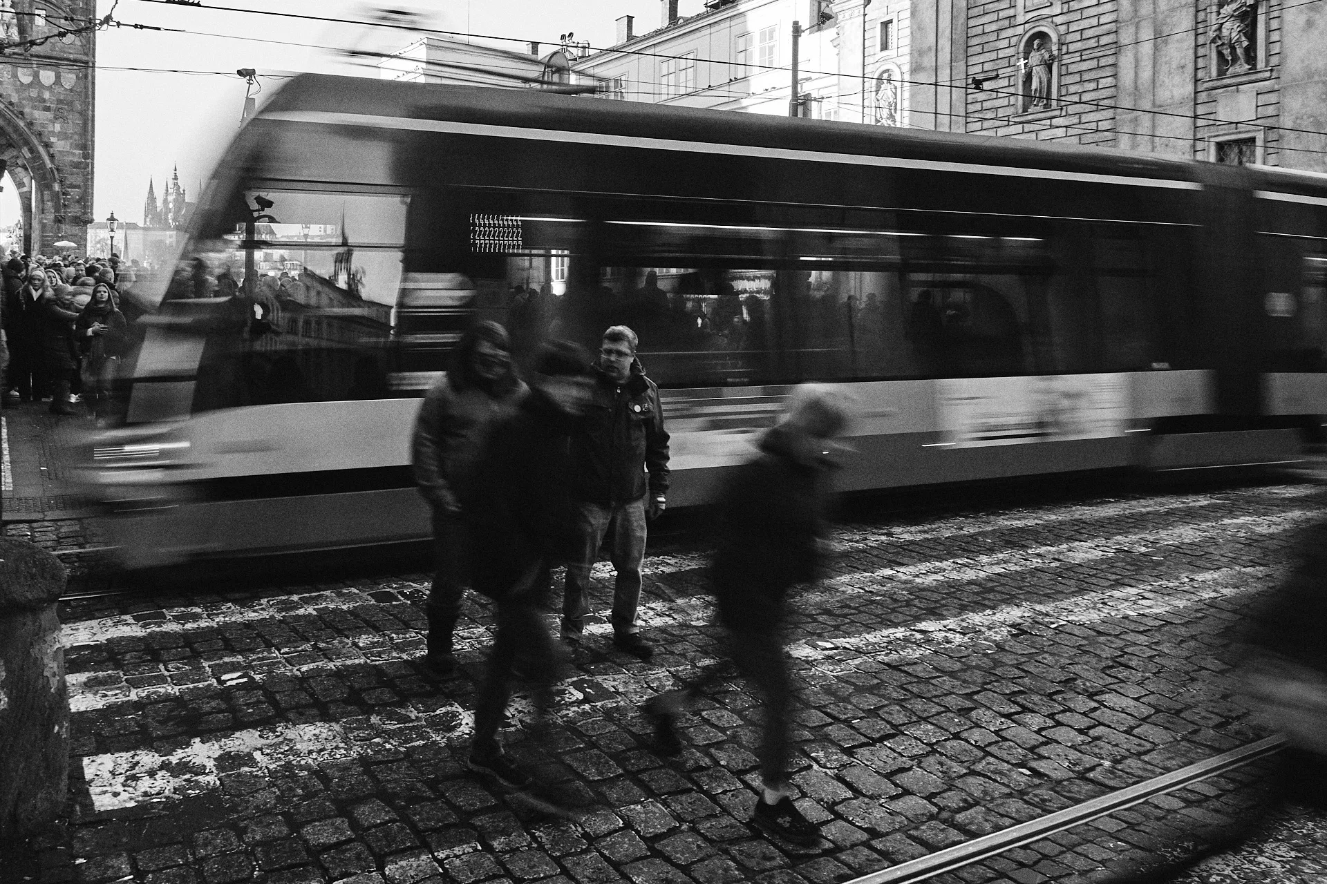 Prague Strangers photograph by Michal Hotovec