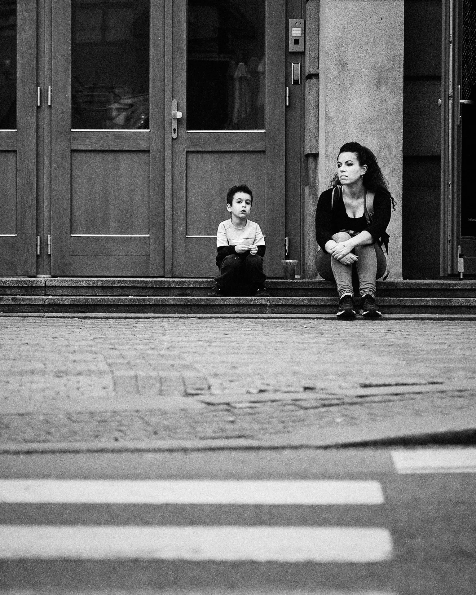 Prague Strangers photograph by Michal Hotovec