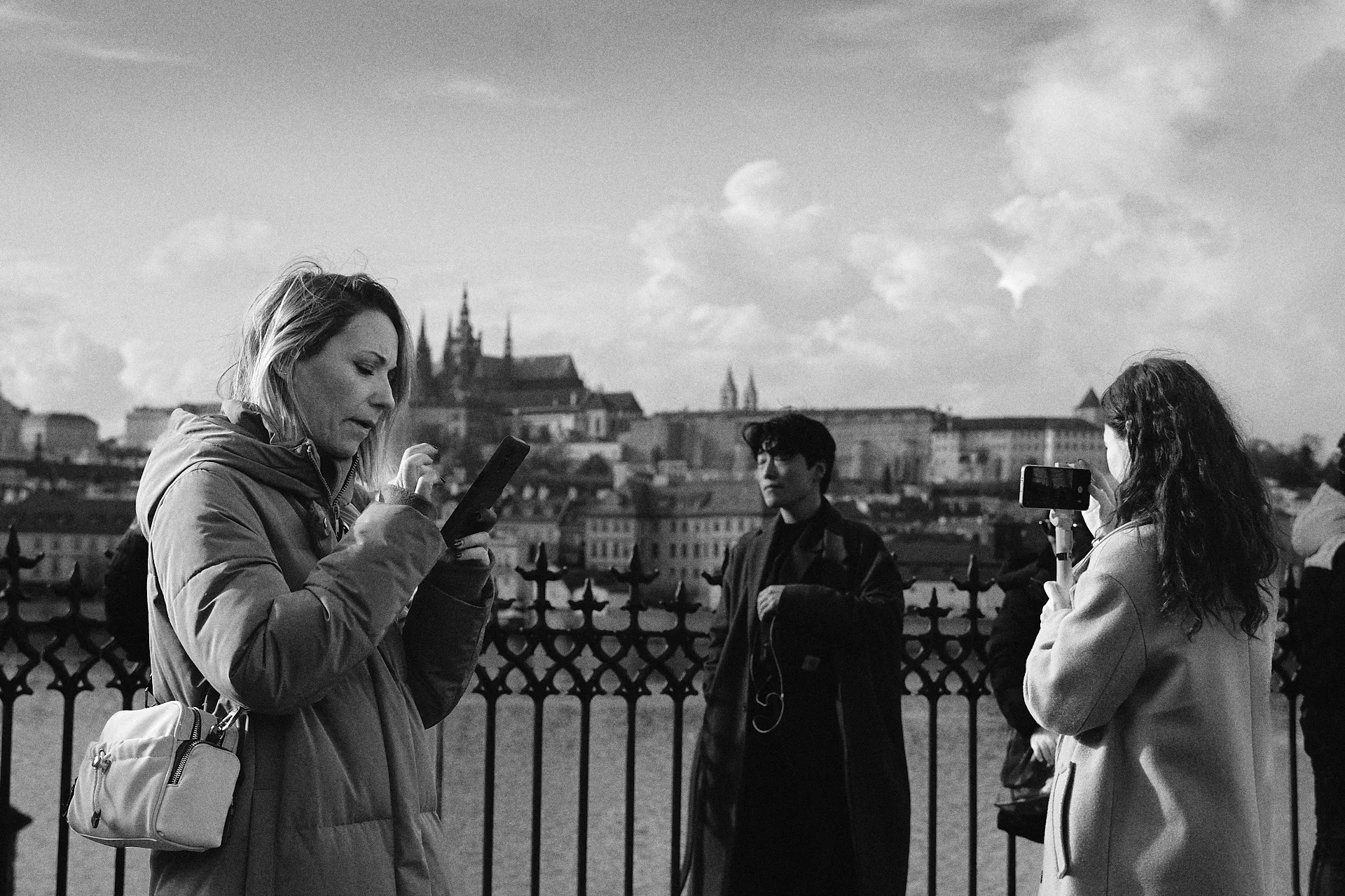 Prague Strangers photograph by Michal Hotovec