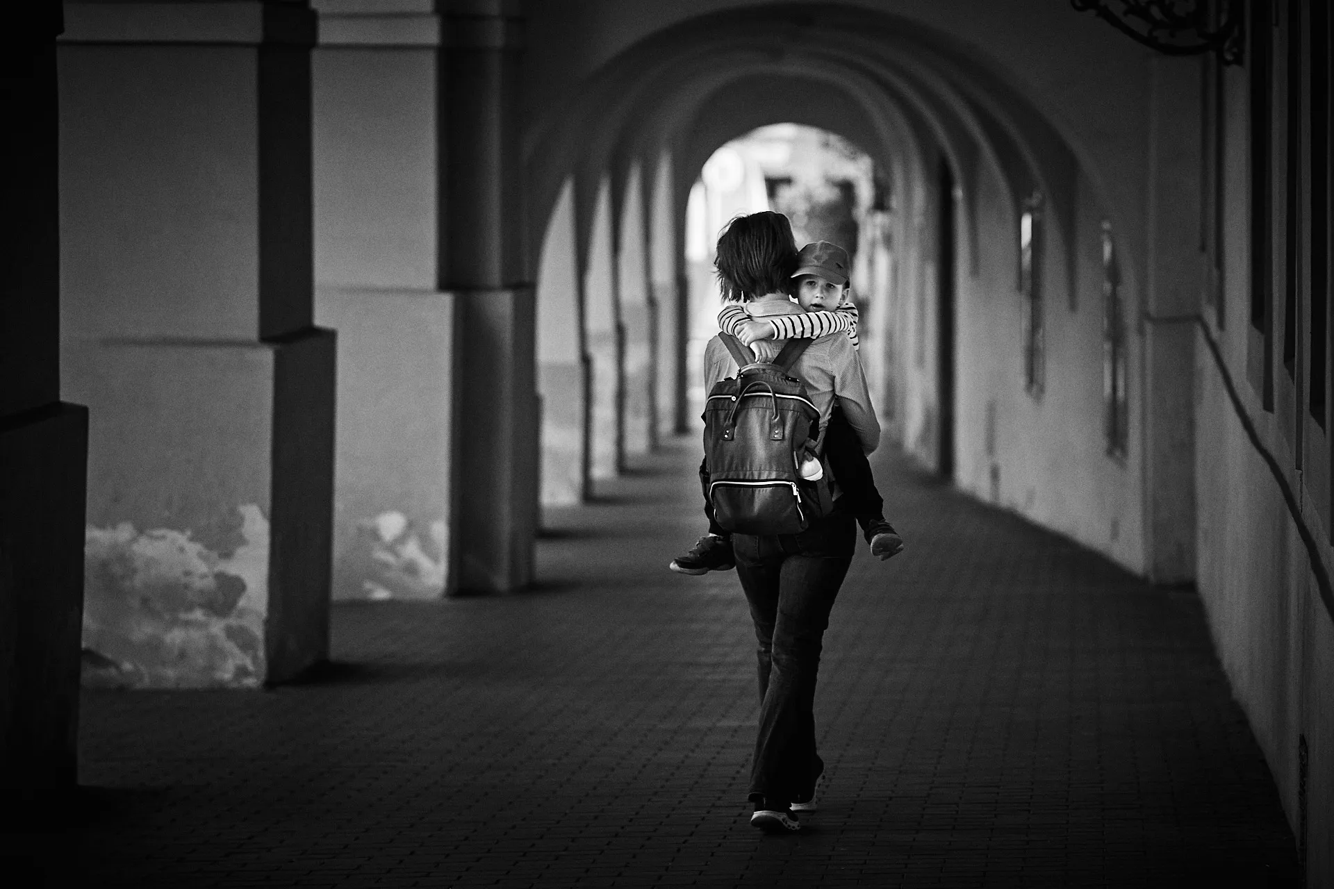 Prague Strangers photograph by Michal Hotovec