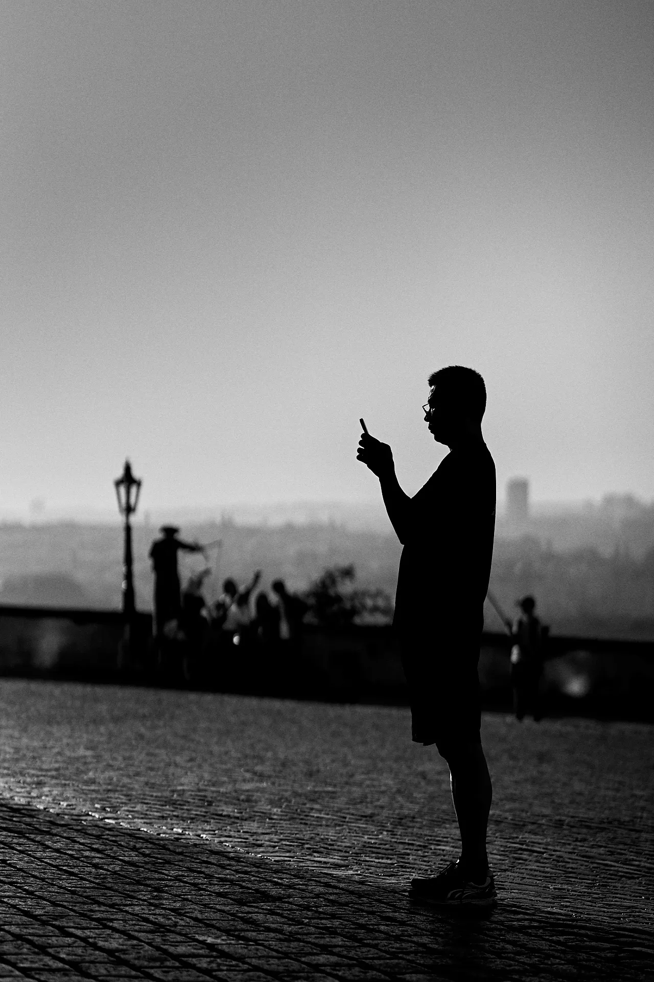 Prague Strangers photograph by Michal Hotovec