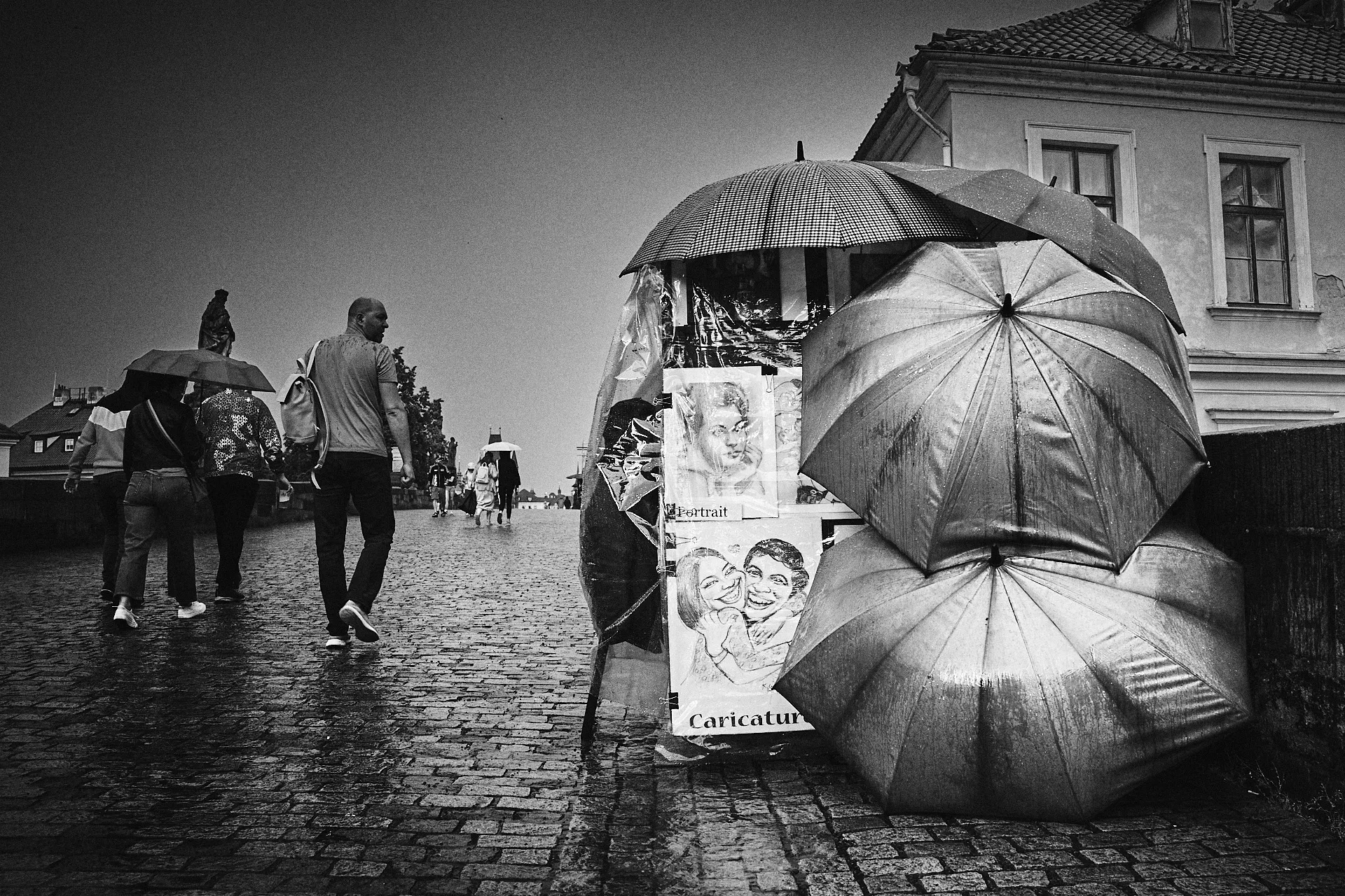 Prague Strangers photograph by Michal Hotovec