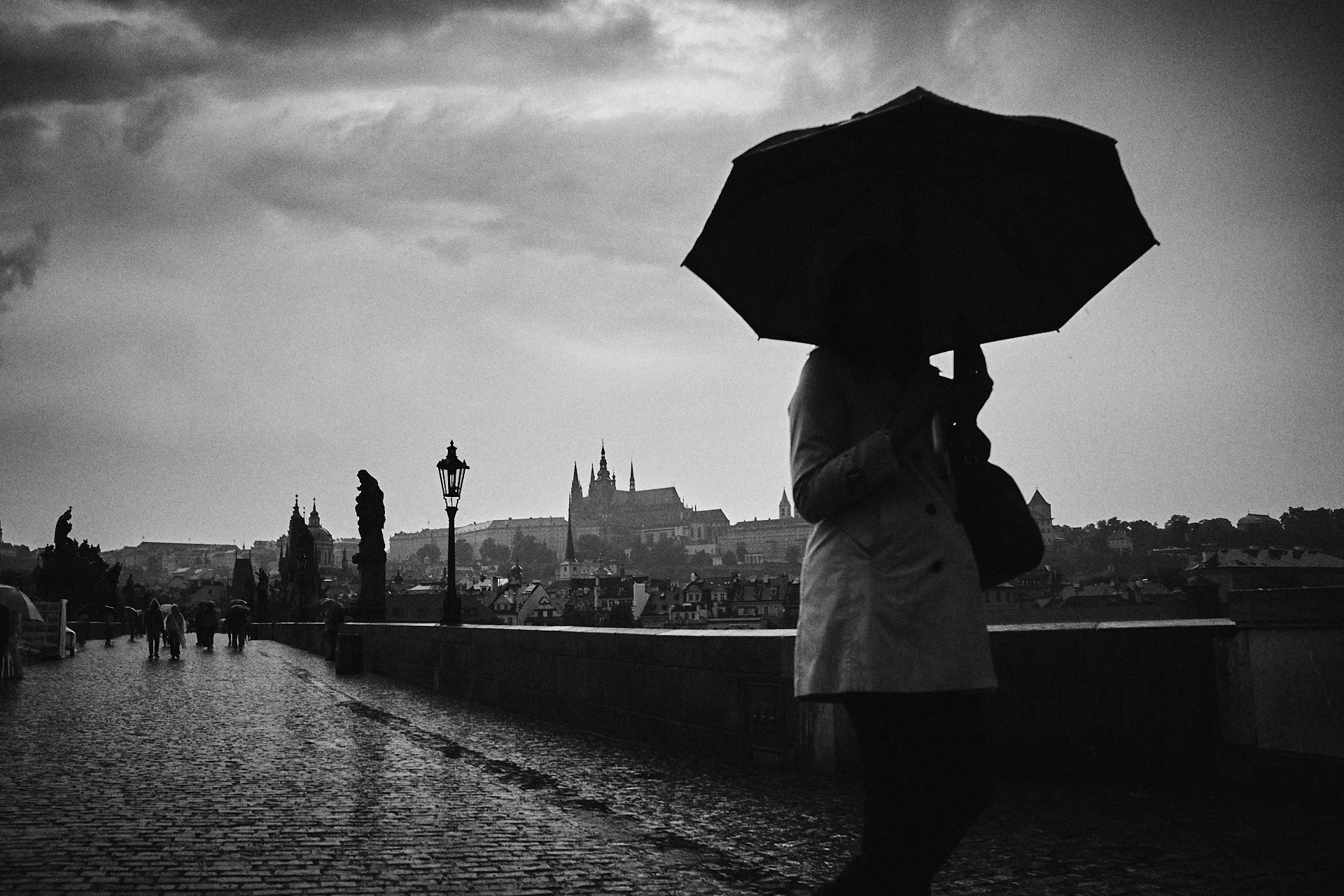 Prague Strangers photograph by Michal Hotovec