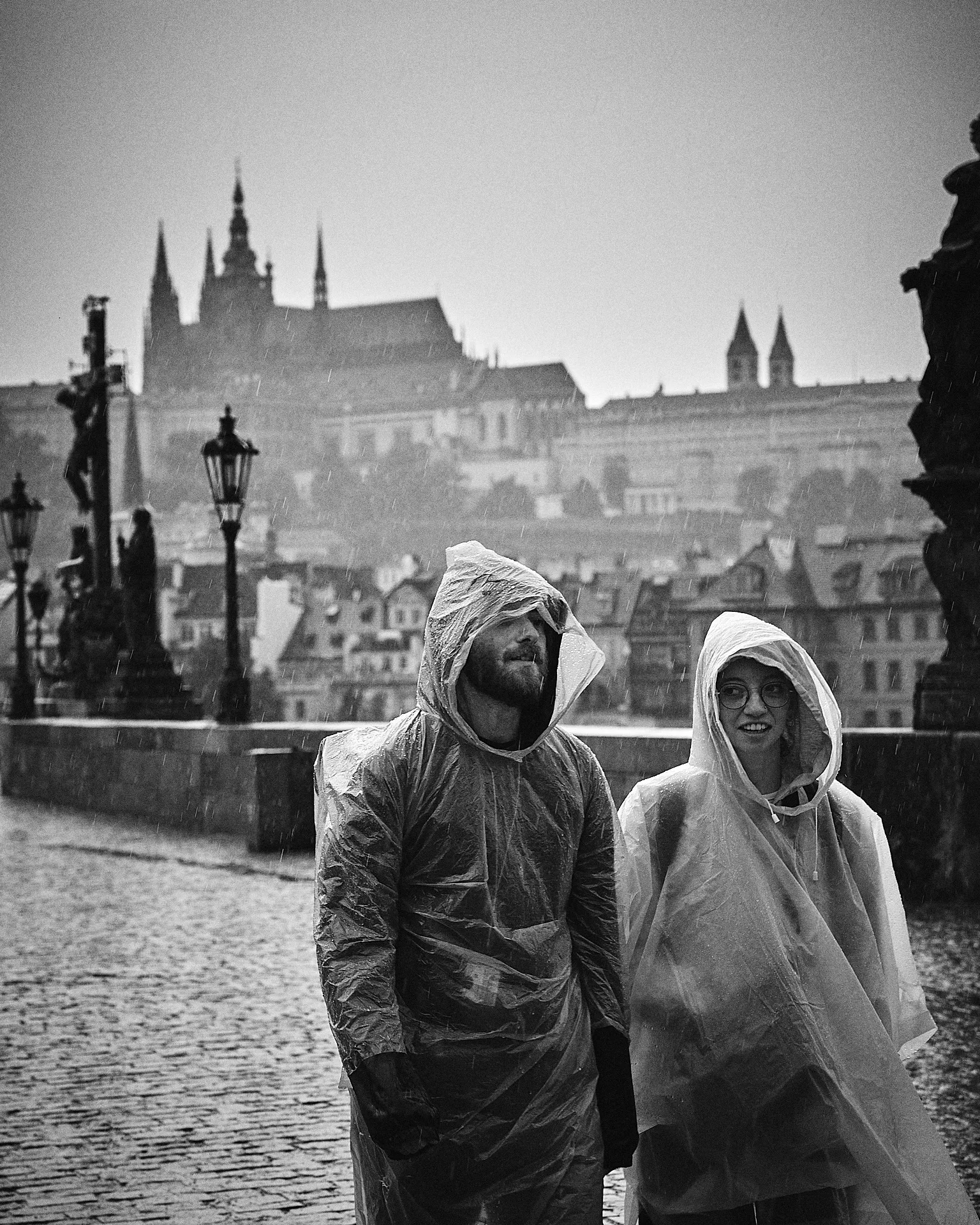 Prague Strangers photograph by Michal Hotovec