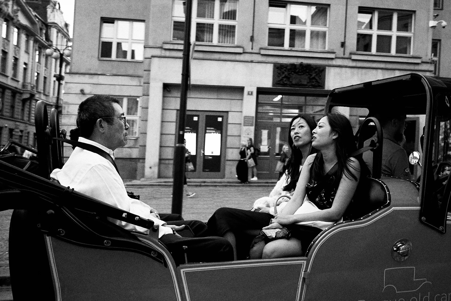 Prague Strangers photograph by Michal Hotovec