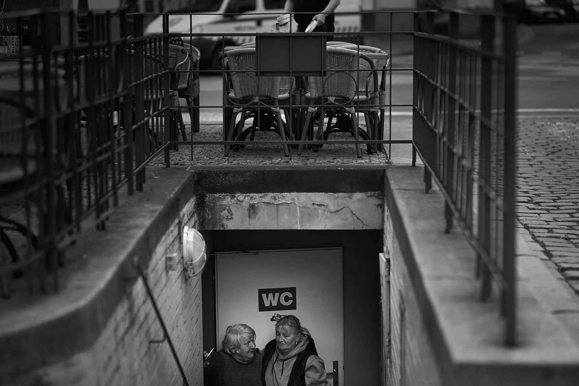 Prague Strangers photograph by Michal Hotovec