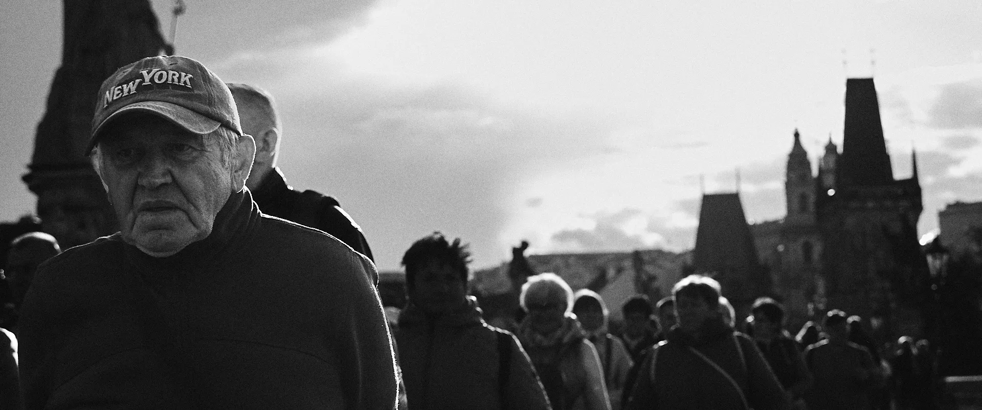 Prague Strangers photograph by Michal Hotovec