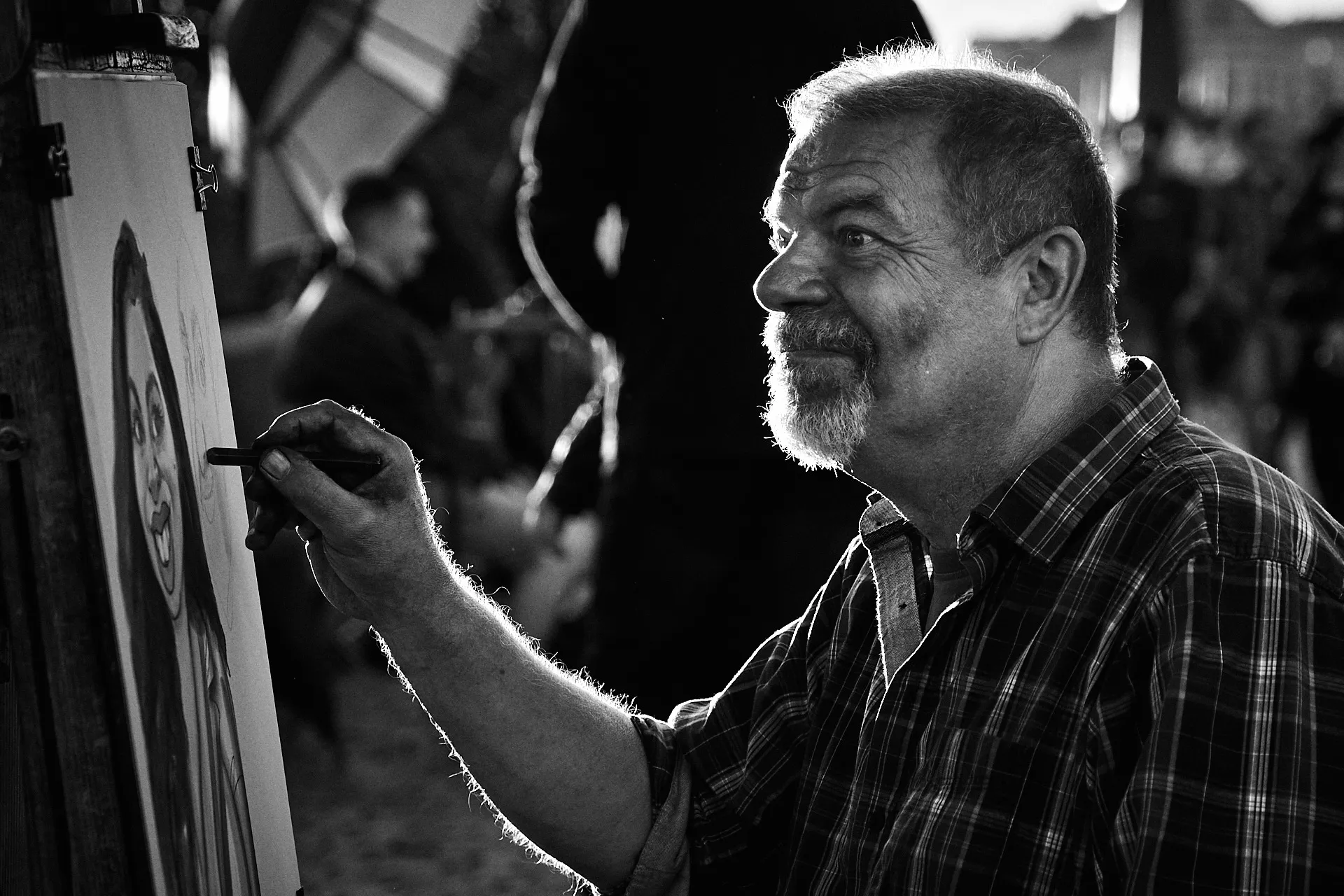 Prague Strangers photograph by Michal Hotovec