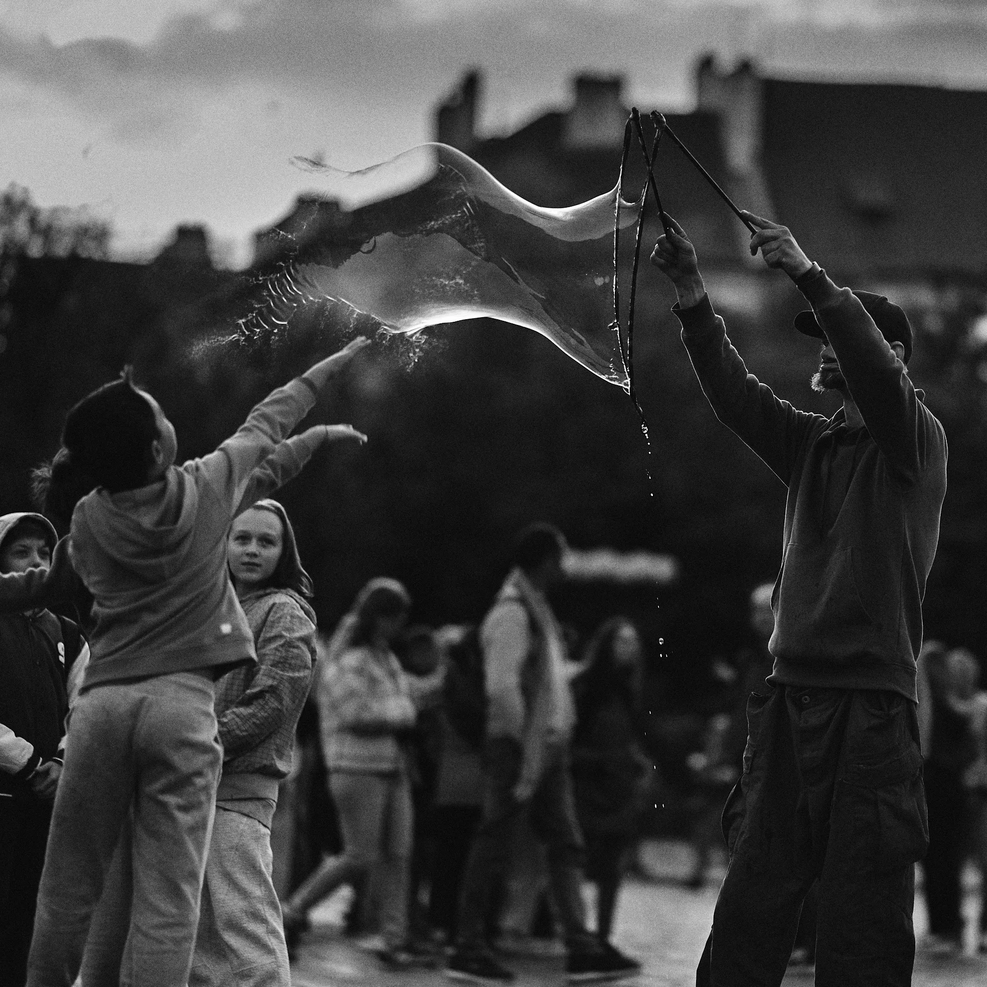 Prague Strangers photograph by Michal Hotovec