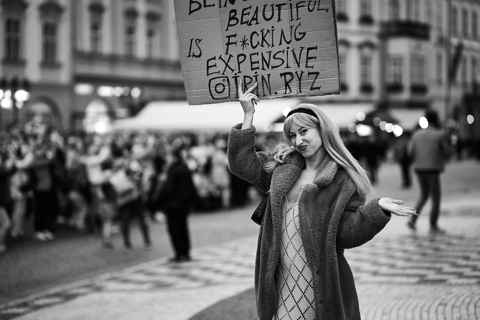 Prague Strangers photograph by Michal Hotovec