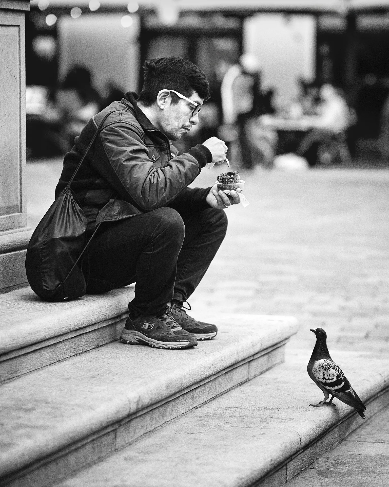 Prague Strangers photograph by Michal Hotovec