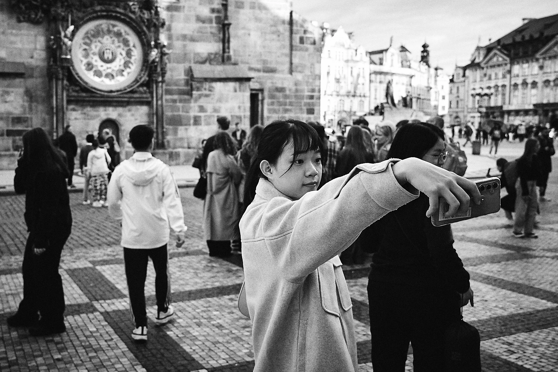 Prague Strangers photograph by Michal Hotovec