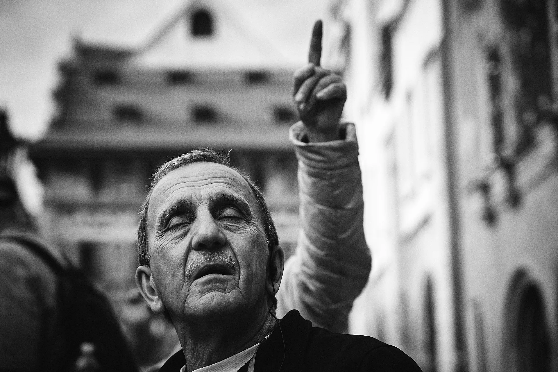Prague Strangers photograph by Michal Hotovec