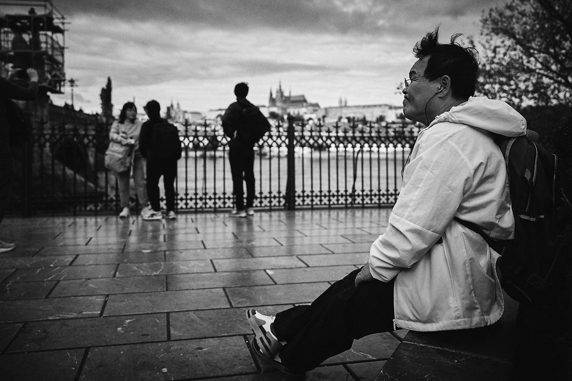 Prague Strangers photograph by Michal Hotovec